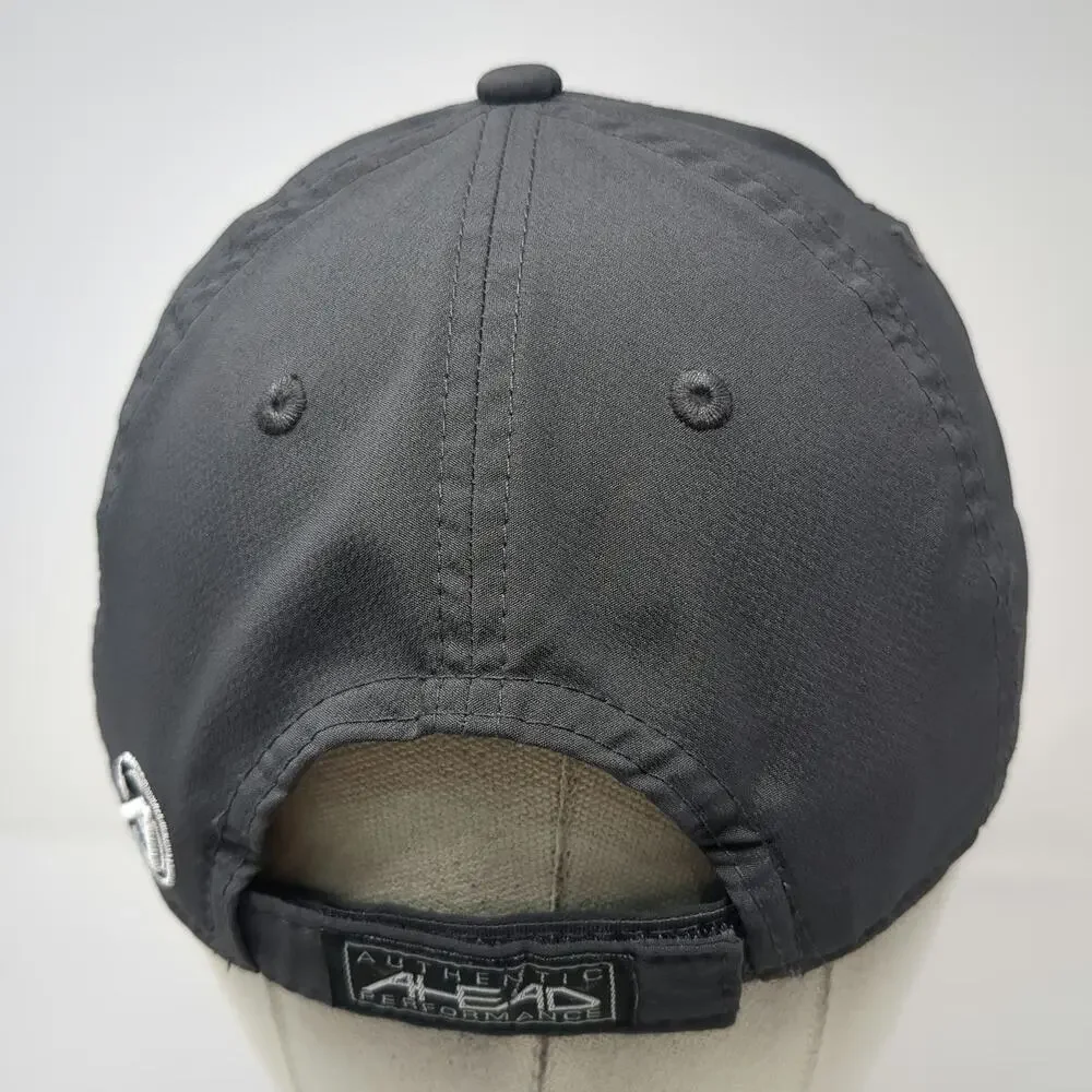 Ahead Baseball Cap Gray One Size Performance Turtle 1918 Golf Strapback Hat